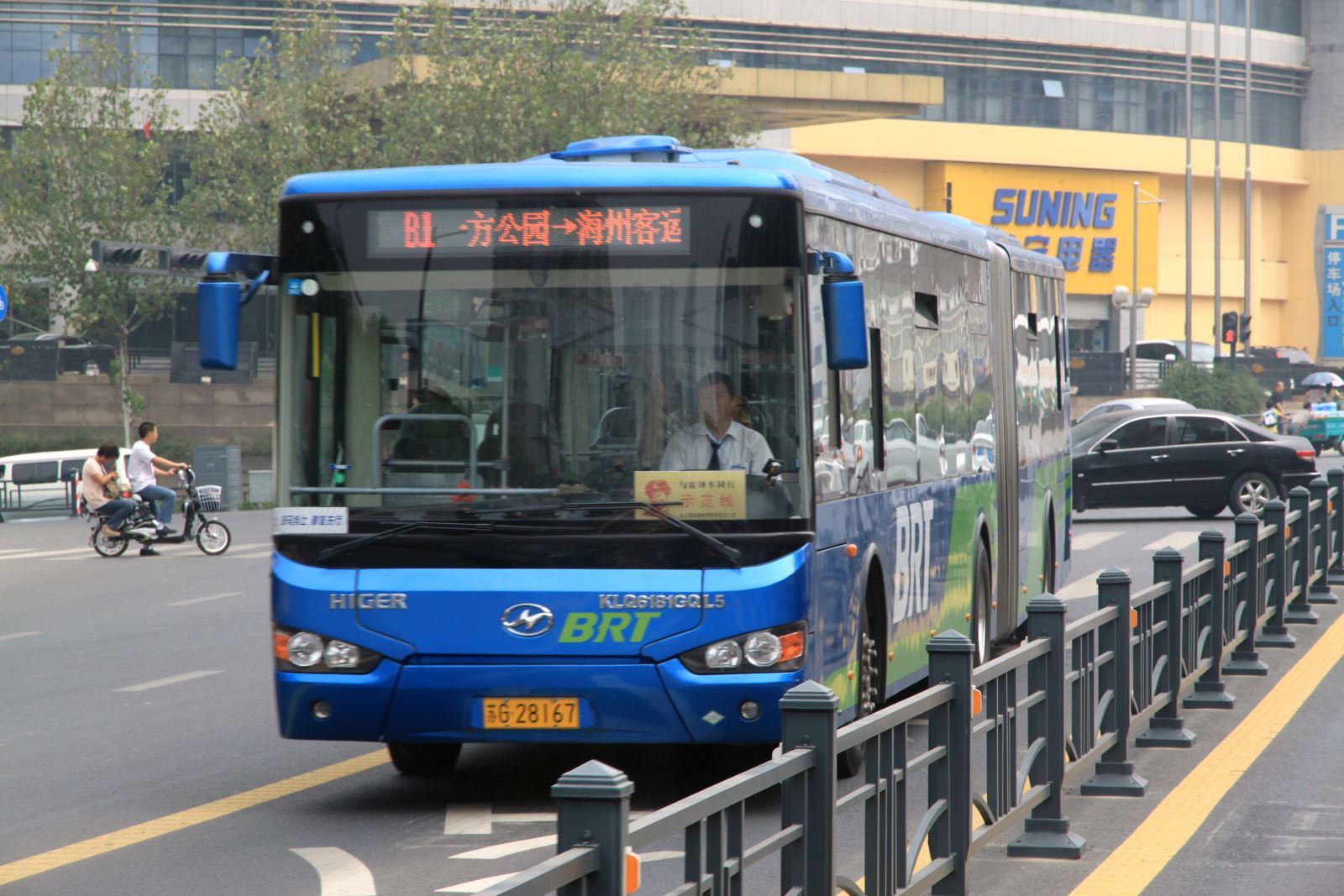 你發(fā)現(xiàn)了嗎？連云港的清潔能源公交車越來越多了！