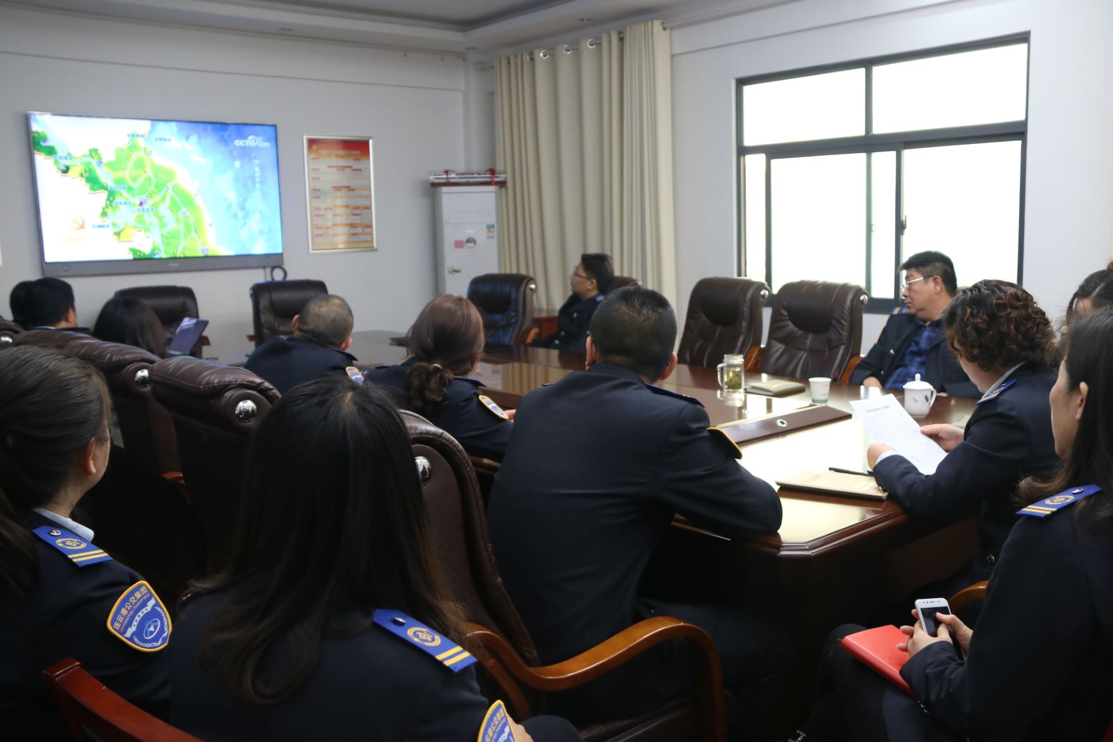 公交集團(tuán)固定學(xué)習(xí)日組織各總支、支部觀看《航拍中國(guó)》之江蘇篇
